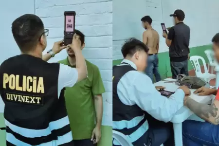 PNP y Embajada de Estados Unidos registran a 250 extrajeros en penal de Luriganc