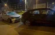 San Miguel: Violento choque entre veh�culos deja dos heridos y conductor se niega a pagar da�os