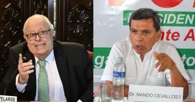 Cevallos cuestiona permanencia de Julio Velarde en el BCR y se�ala que sus palab