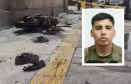 Suboficial PNP pierde la vida luego de violento choque con auto en cruce de avenidas Bolivia y Alfonso Ugarte