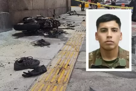 Suboficial de la PNP perdi� tr�gicamente la vida tras accidente en Alfonso Ugart