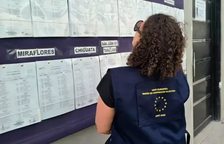 Misi�n de observadores de la UE supervisar� la segunda vuelta electoral.