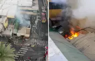 Incendio en zona de La Rampa del Mercado Central deja 16 locales afectados y revela fallas en control y prevenci�n