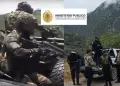 Fiscal�a investiga a ocho militares por la muerte de cinco personas durante operativo antidrogas en Huancavelica