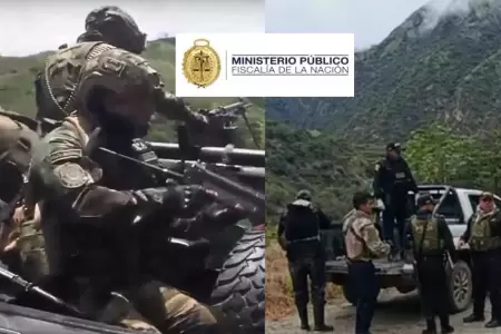 Fiscal�a abre investigaci�n contra 8 militares por muerte de 5 civiles en Huanca