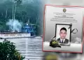 PNP lamenta la muerte del suboficial Carlos Neyra Abanto durante operativo en Loreto