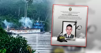 El suboficial de segunda muri� durante operativo de barcaza petrolera repetida.