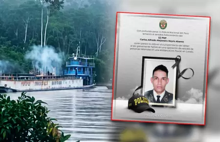 El suboficial de segunda muri� durante operativo de barcaza petrolera repetida.