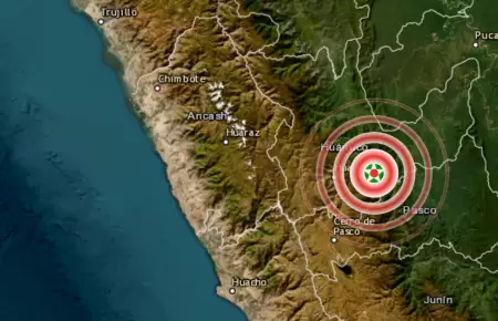 Nuevo sismo en Per� HOY lunes 27 de abril.