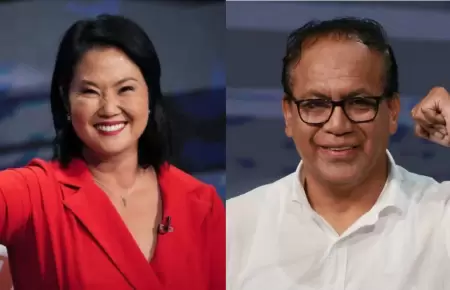 Keiko Fujimori tendr�a posibilidades de vencer a Roberto S�nchez, afirma Jaime d