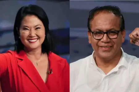 Keiko Fujimori tendr�a posibilidades de vencer a Roberto S�nchez, afirma Jaime d