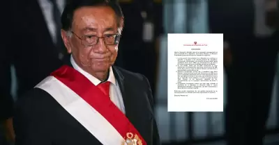 Presidencia aclara que sueldo de Jos� Balc�zar es de S/ 35 mil mensuales por ley