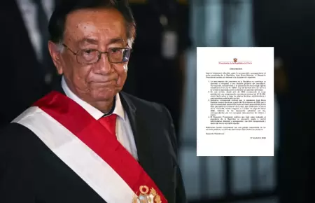 Presidencia aclara que sueldo de Jos� Balc�zar es de S/ 35 mil mensuales por ley