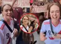 Influencer rusa qued� impactada con la hinchada de la 'U' y se viraliza en redes: "Qu� bonito, me gusta"