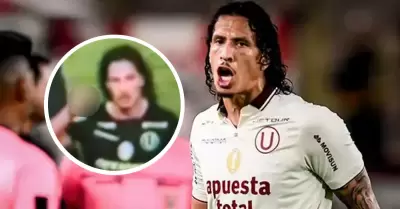 Williams Riveros realiz� pol�micos gestos contra la hinchada de Universitario.