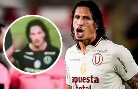 Williams Riveros realiz� pol�micos gestos contra la hinchada de Universitario.