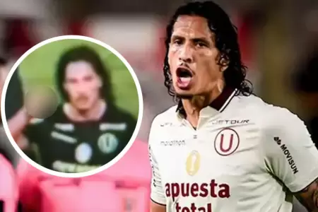 Williams Riveros realiz� pol�micos gestos contra la hinchada de Universitario.