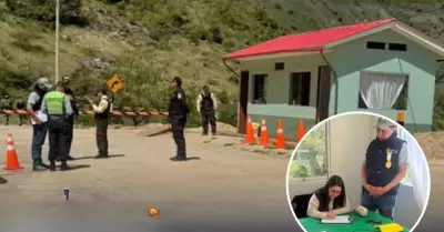 Caso Colcabamba: Fiscal�a realiza diligencias en campo en el marco de investigac