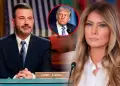 Presentador Jimmy Kimmel responde a Donald Trump tras broma sobre la primera dama Melania