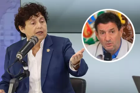 Susel Paredes critic� a Renzo Reggiardo por declaraciones contra la JNE.