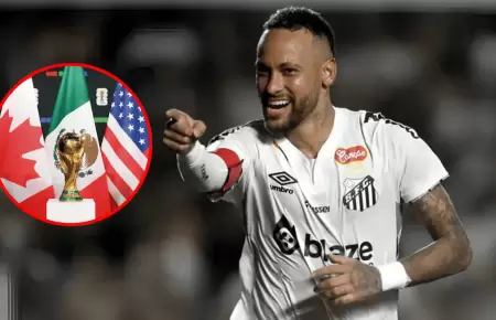 Neymar a�n sue�a en disputar el Mundial 2026 con Brasil