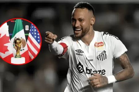 Neymar a�n sue�a en disputar el Mundial 2026 con Brasil