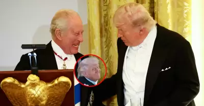 El monarca aprovech� el momento distendido para ironizar y responder a postura d