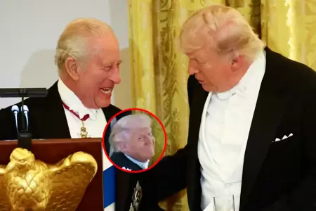 El monarca aprovech� el momento distendido para ironizar y responder a postura d