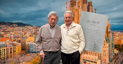 Vargas Llosa anunci� la noticia en sus redes sociales.