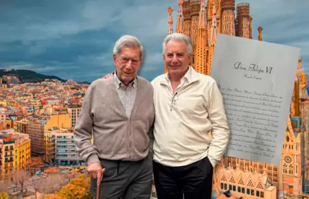 Vargas Llosa anunci� la noticia en sus redes sociales.