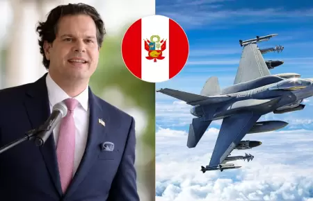 Embajador de EE.UU. niega presunta falta de control de Per� sobre aviones F-16 a