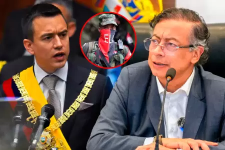 El presidente ecuatoriano advirti� la presunta presencia de guerrilleros impulsa