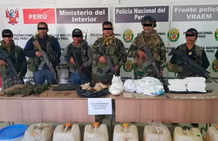 Se dieron diversos operativos en varias regiones del pa�s.