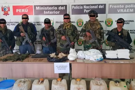 Se dieron diversos operativos en varias regiones del pa�s.