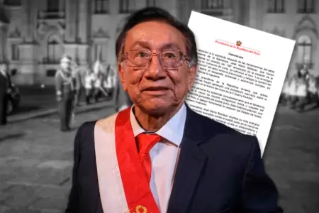 La Presidencia explic� los dichos por Balc�zar.