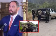 Ministro de Defensa debe esclarecer muertes en operativo militar en Huancavelica, se�ala Edwin Mart�nez