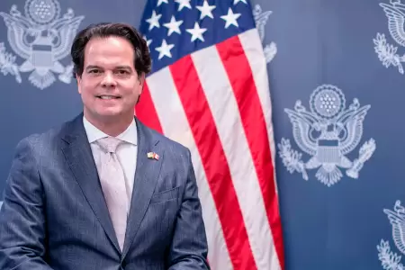 Bernie Navarro, embajador de los Estados Unidos en Per�.