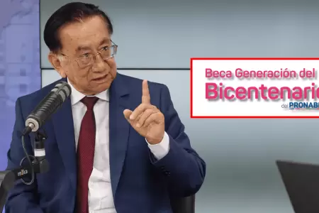 Gobierno impulsar� cr�dito suplementario para Becas Bicentenario