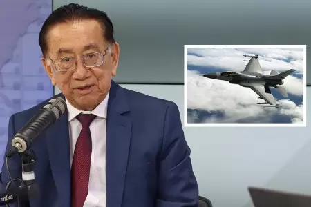 Jos� Balc�zar aclar� pol�mica sobre compra de aviones F-16.