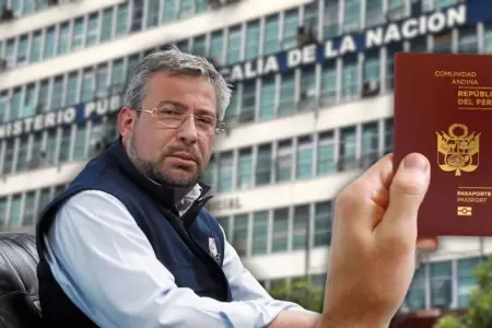 Piero Corvetto no entreg� pasaporte hallado por Fiscal�a porque est� pr�ximo a v