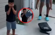 Madre causa pol�mica por castigar a su hijo haci�ndole destruir su PlayStation 5 por agredir a su gato