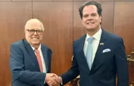 Embajador de EE.UU. en el Per� elogia el trabajo de Julio Velarde en el BCR: "Es un h�roe nacional"