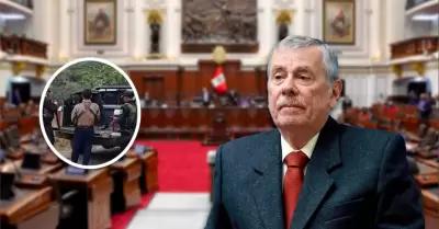 Presidente del Congreso hizo caso omiso al pedido de silencio.