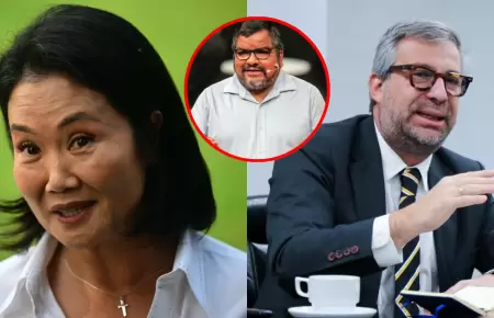 Keiko Fujimori cuestiona a Corvetto tras designar a Julio Arbizu como su abogado