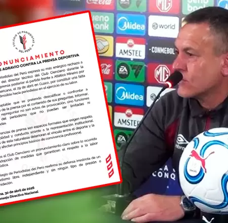 Melgarejo hizo notable su molestia con las preguntas de la prensa tras victoria 