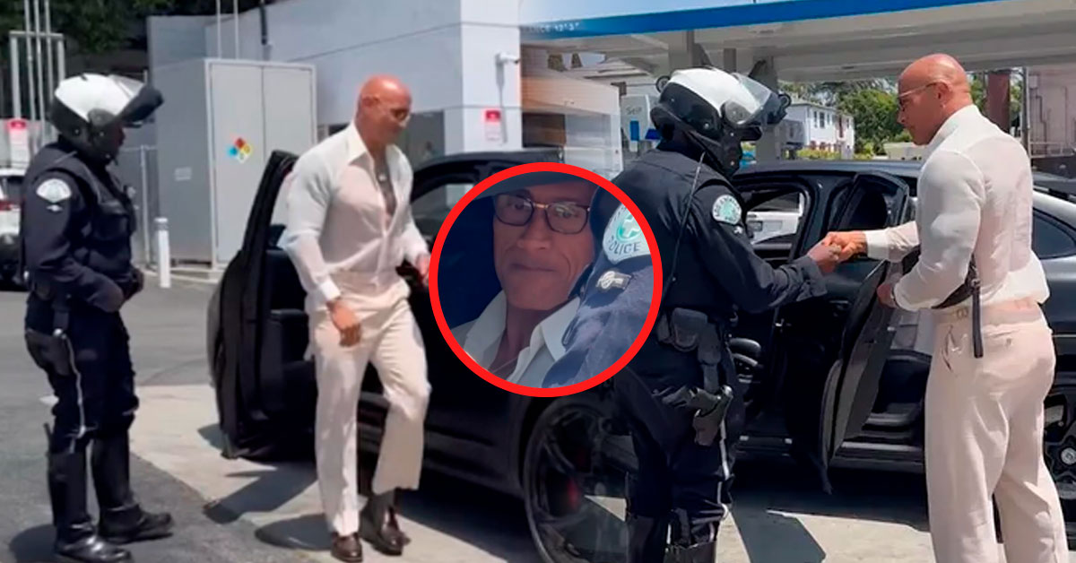 Dwayne 'La Roca' Johnson fue intervenido por la policía en Hollywood: Este fue el MOTIVO