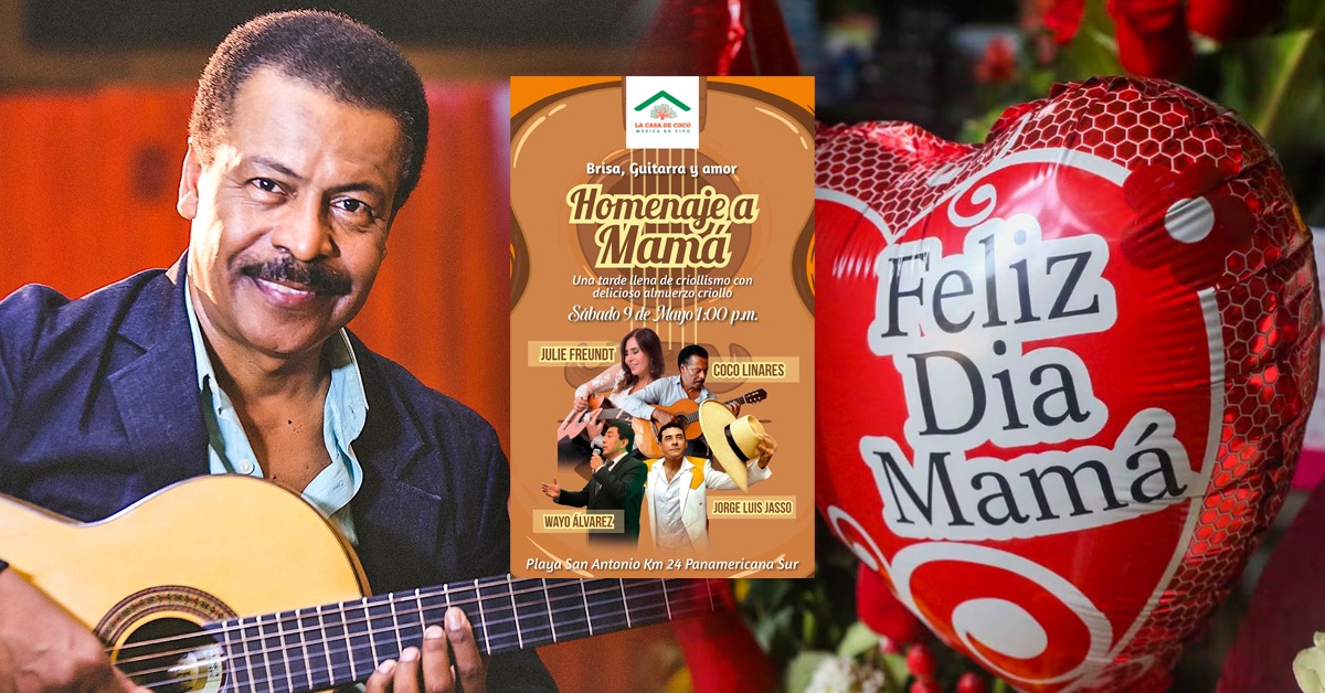 ¡Al ritmo de nuestra música criolla! Santiago 'Coco' Linares y más artistas se unen para celebrar el Día de la Madre