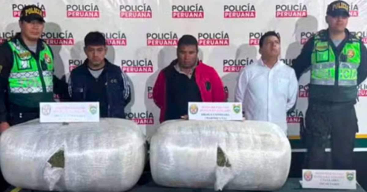 FAP se pronuncia tras arresto de uno de sus suboficiales con más de 50 kilos de droga en Lurín