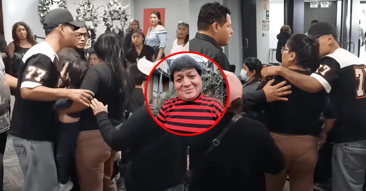 Hija de 'Pompinchú' es retirada del velorio del cómico tras protagonizar escándalo con mujer