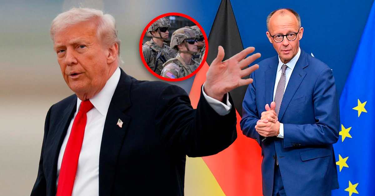Trump retirará a 5 mil soldados de Alemania tras discusión con el canciller Friedrich Merz por el conflicto en Irán